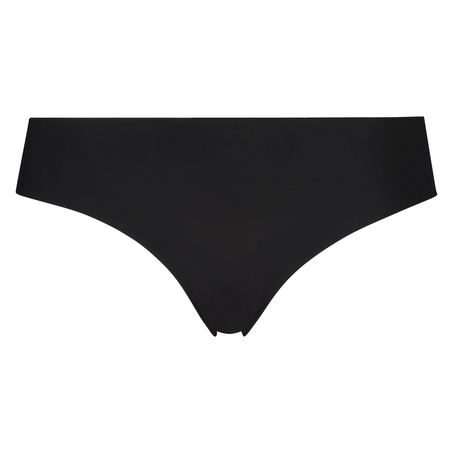 Niewidoczne pod ubraniem brazyliany z bawełny, Czarny