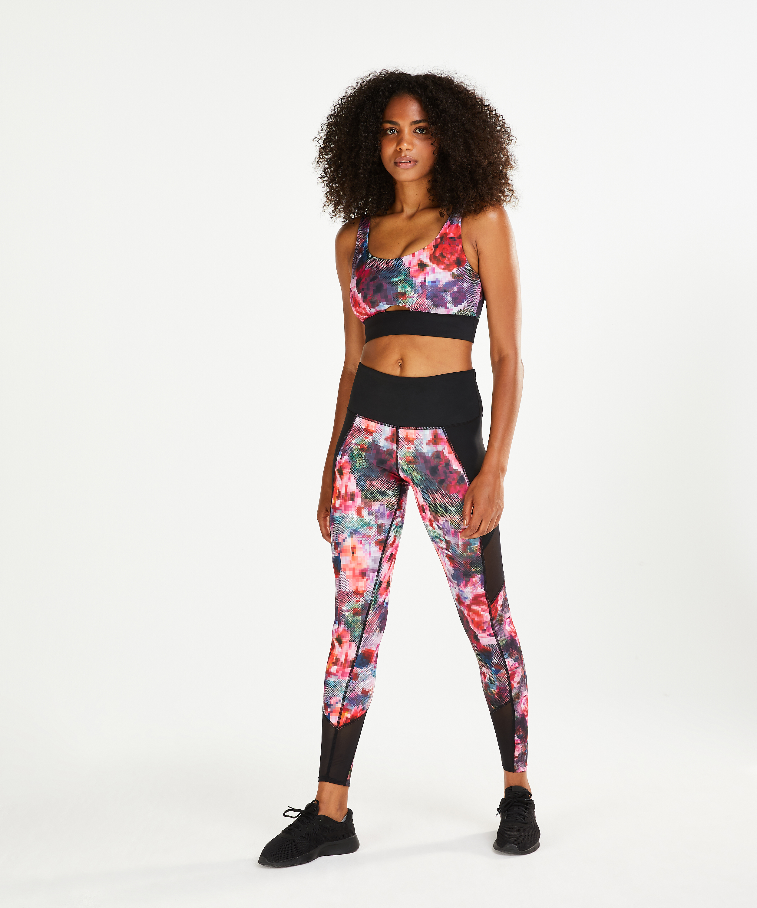 HKMX The Flex sports bra level 1, Czerwony, main
