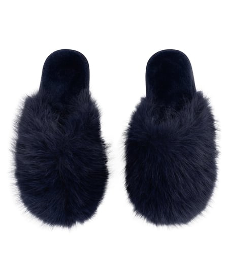 Kapcie Isabella, Niebieski