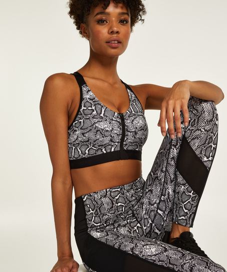 Biustonosz sportowy HKMX All Star Level 3, Biały