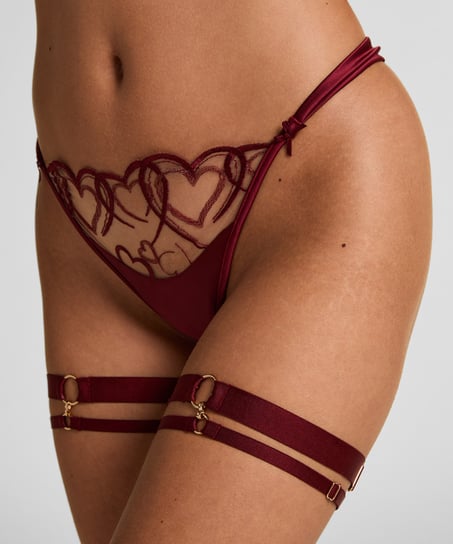 Podwiązki elastyczne Avela, Czerwony