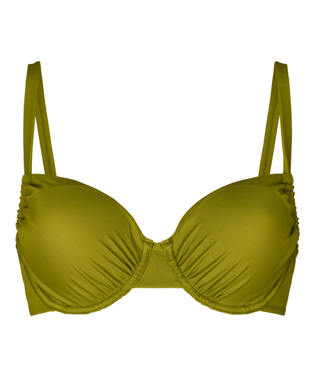 Bardolino Biustonosz Bikini z Fiszbinami i Wyści&oacute;łką, Zielony
