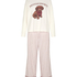 Pyjama Set Viscose, Biały