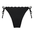 D&oacute;ł od bikini Scallop, Czarny