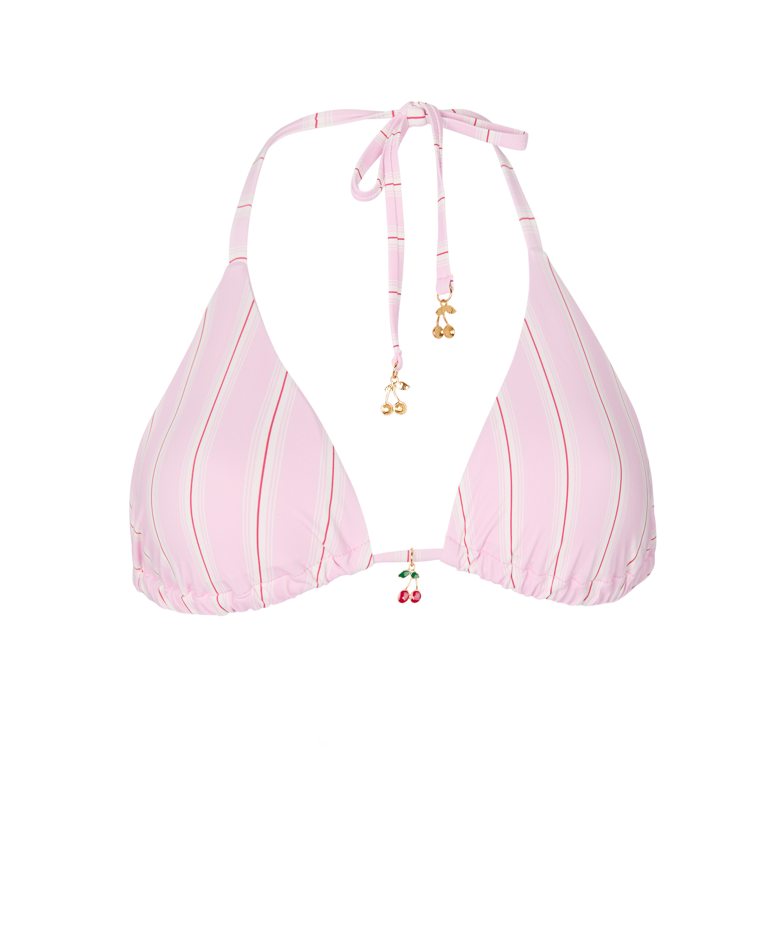 Tr&oacute;jkątny Top Bikini Cofru, R&oacute;żowy, main