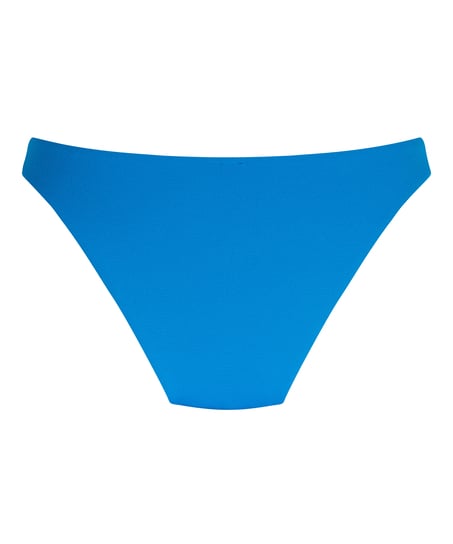 Majtki bikini z wysokim wycięciem Porto, Niebieski