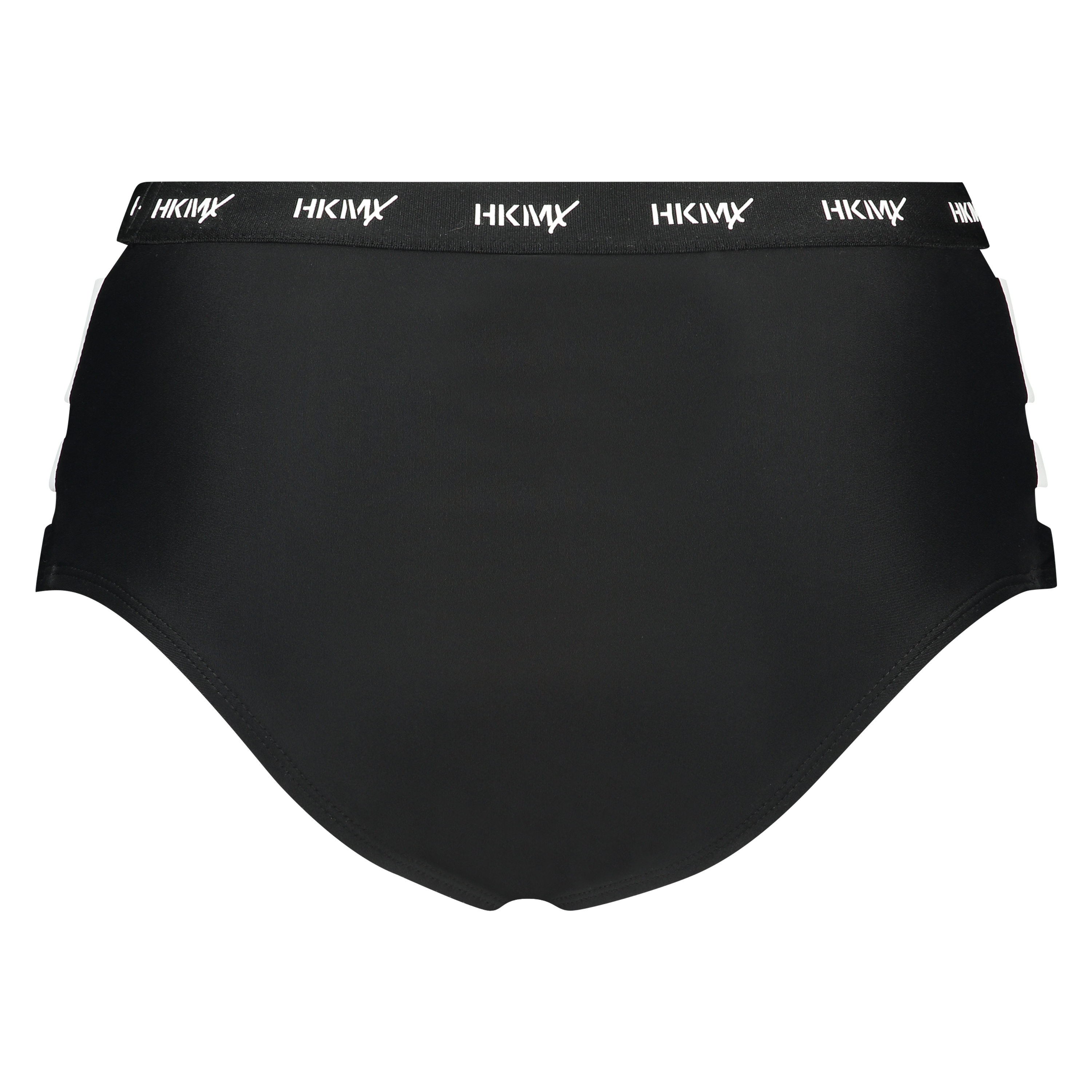 HKMX Cheeky High Bikini Bottoms, Czarny, main