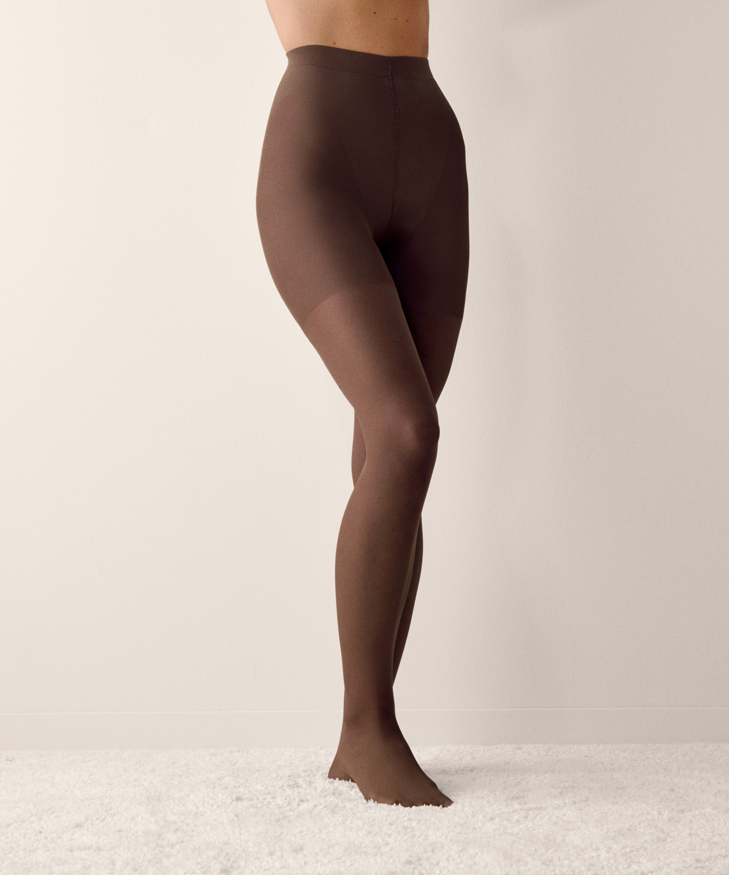 Rajstopy 40 Den Total Lift & Shape, Brązowy, main