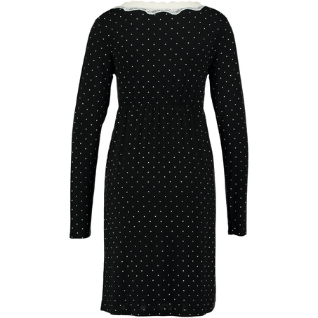 Nightshirt Pamina, Czarny