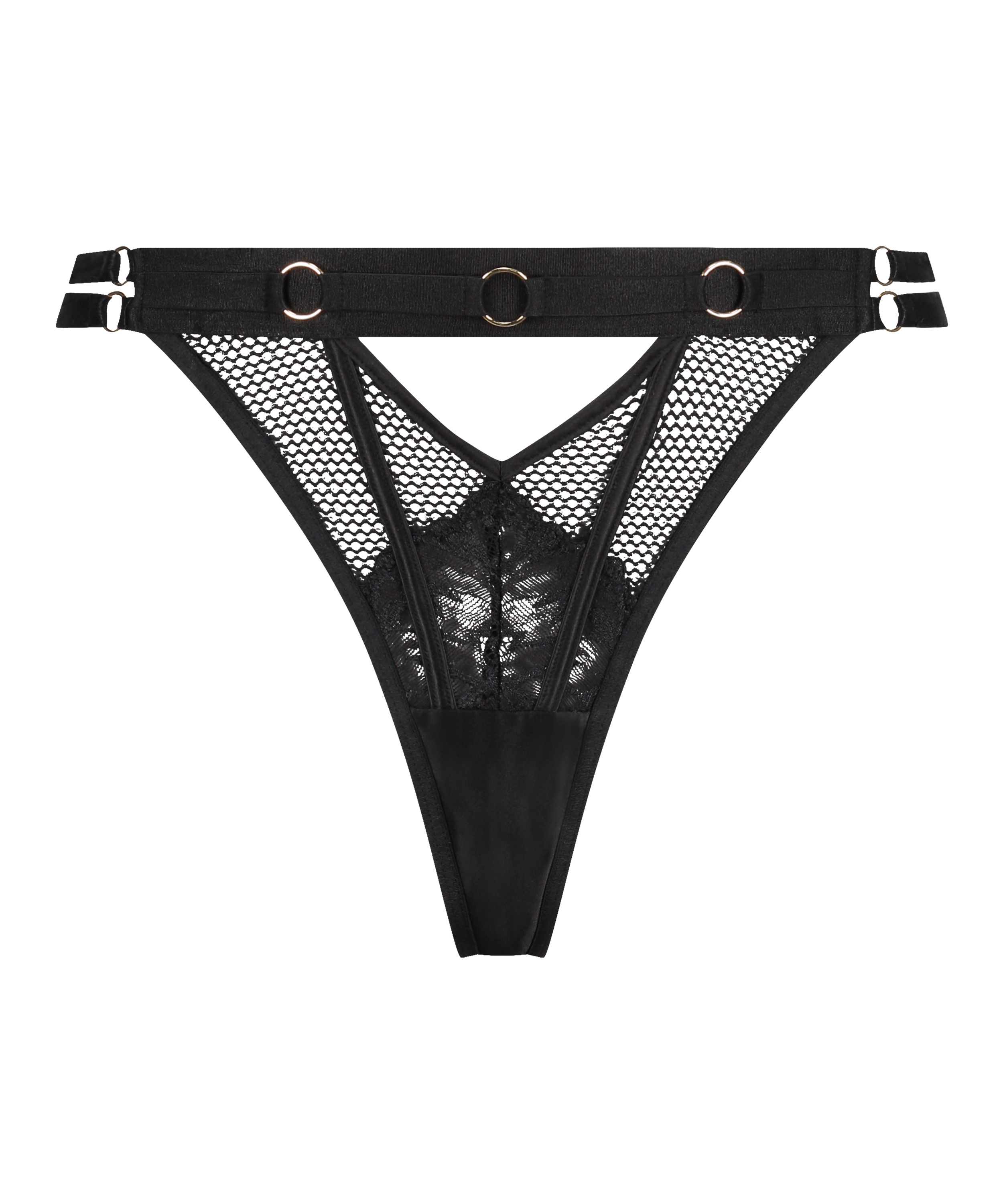 Stringi Pleasure, Czarny, main