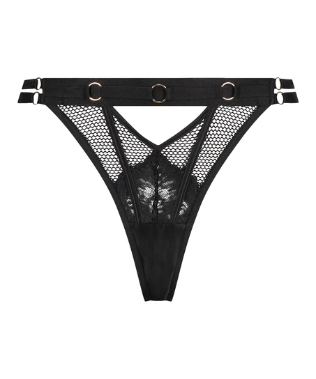 Stringi Pleasure, Czarny
