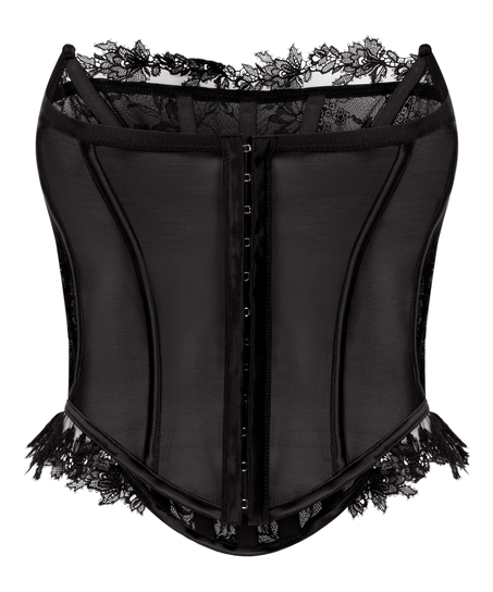 Gorset Julia , Czarny