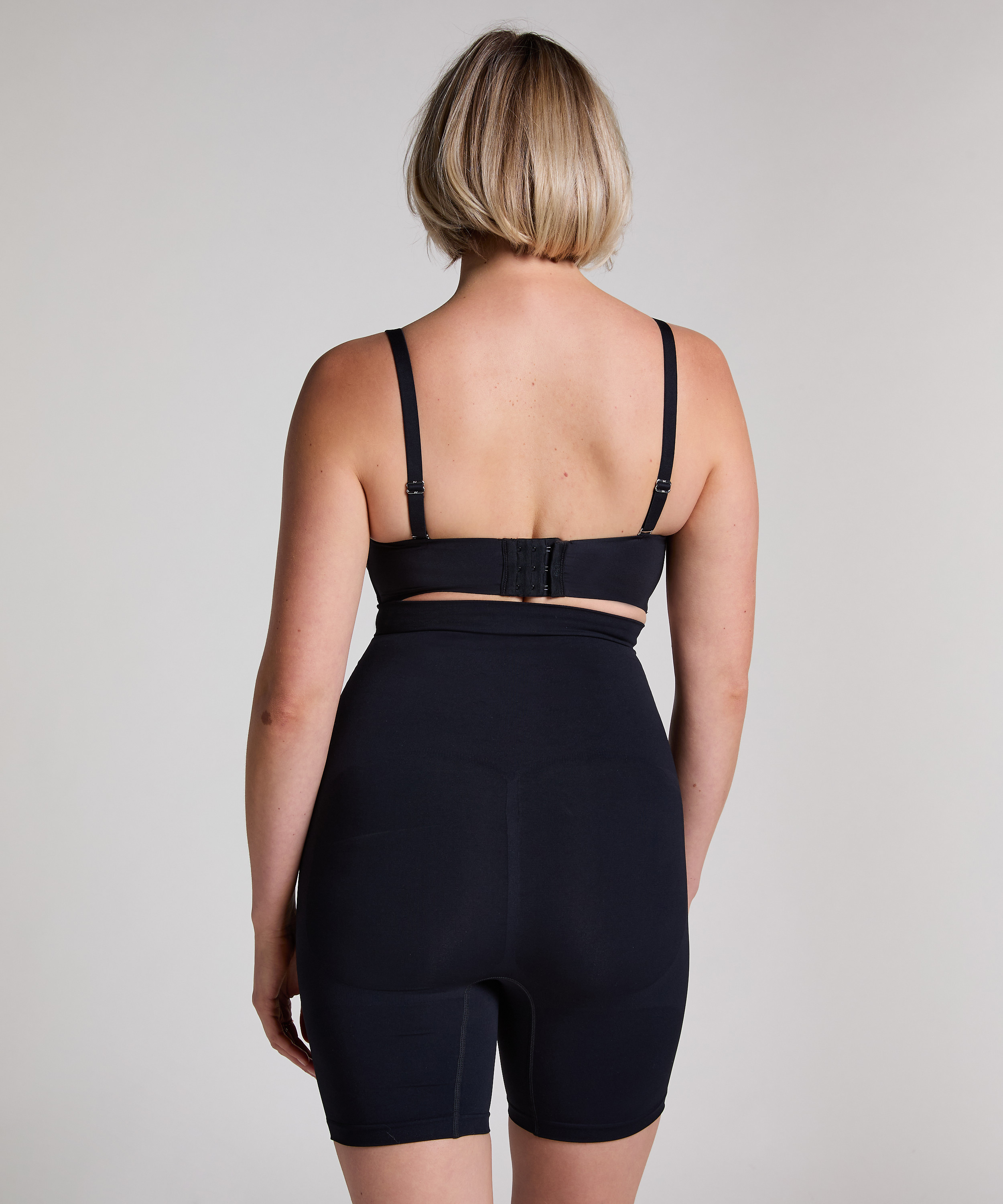 Bezszwowe i wyszczuplające uda, Czarny, main