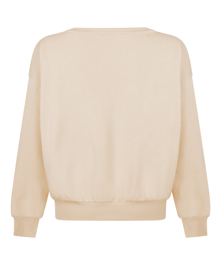 Boatneck Sweater Audrey, Szary