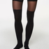 Corsetry 5D Overknee Hold-Ups, Czarny