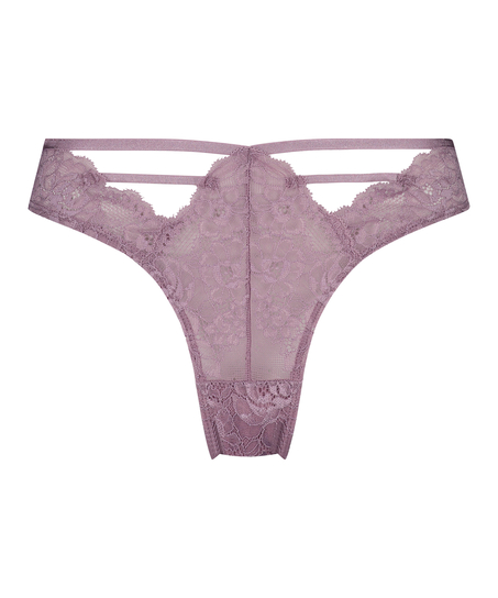 Wysoko wycięte brazyliany Clara, Fioletowy