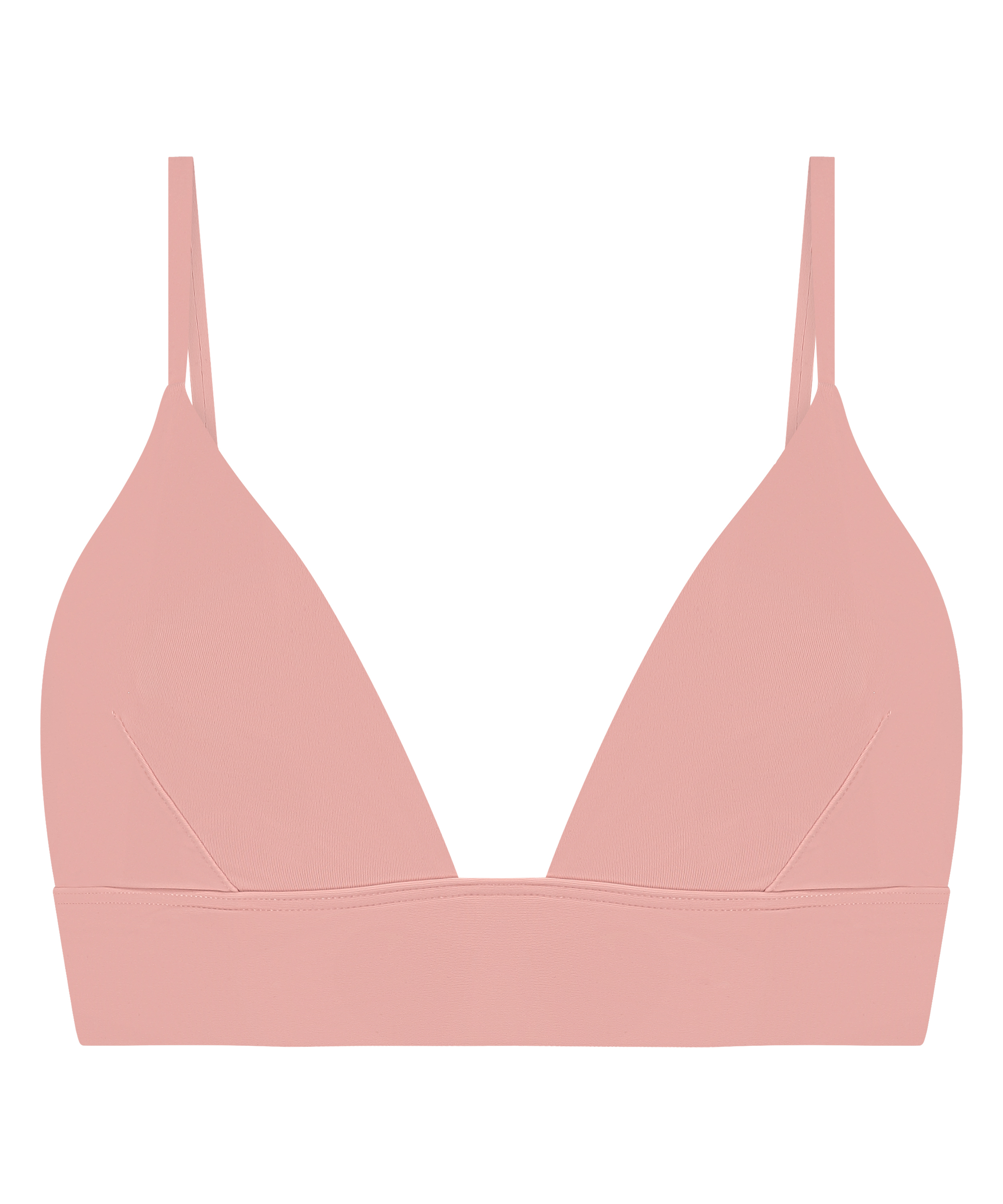 Tr&oacute;jkąt Bralette Smooth, R&oacute;żowy, main