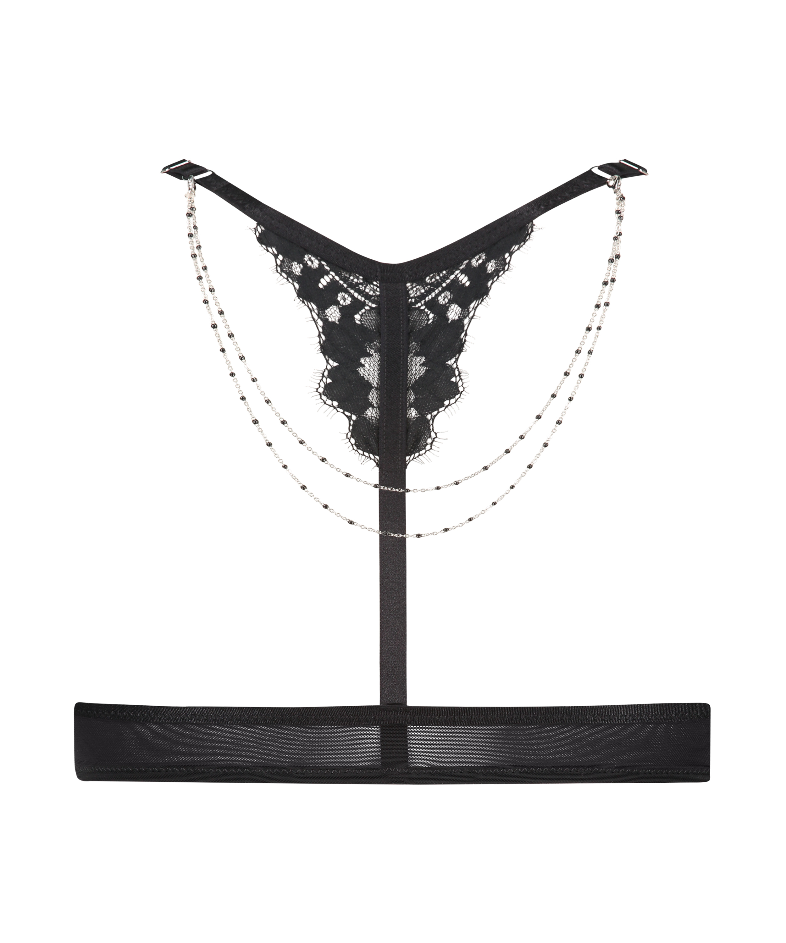 Usztywniony biustonosz push-up z fiszbinami Lorena, Czarny, main