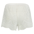 Broderie Anglaise Pyjama Shorts , Biały