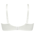 Nieusztywniany biustonosz minimizer z fiszbinami Nina, Biały