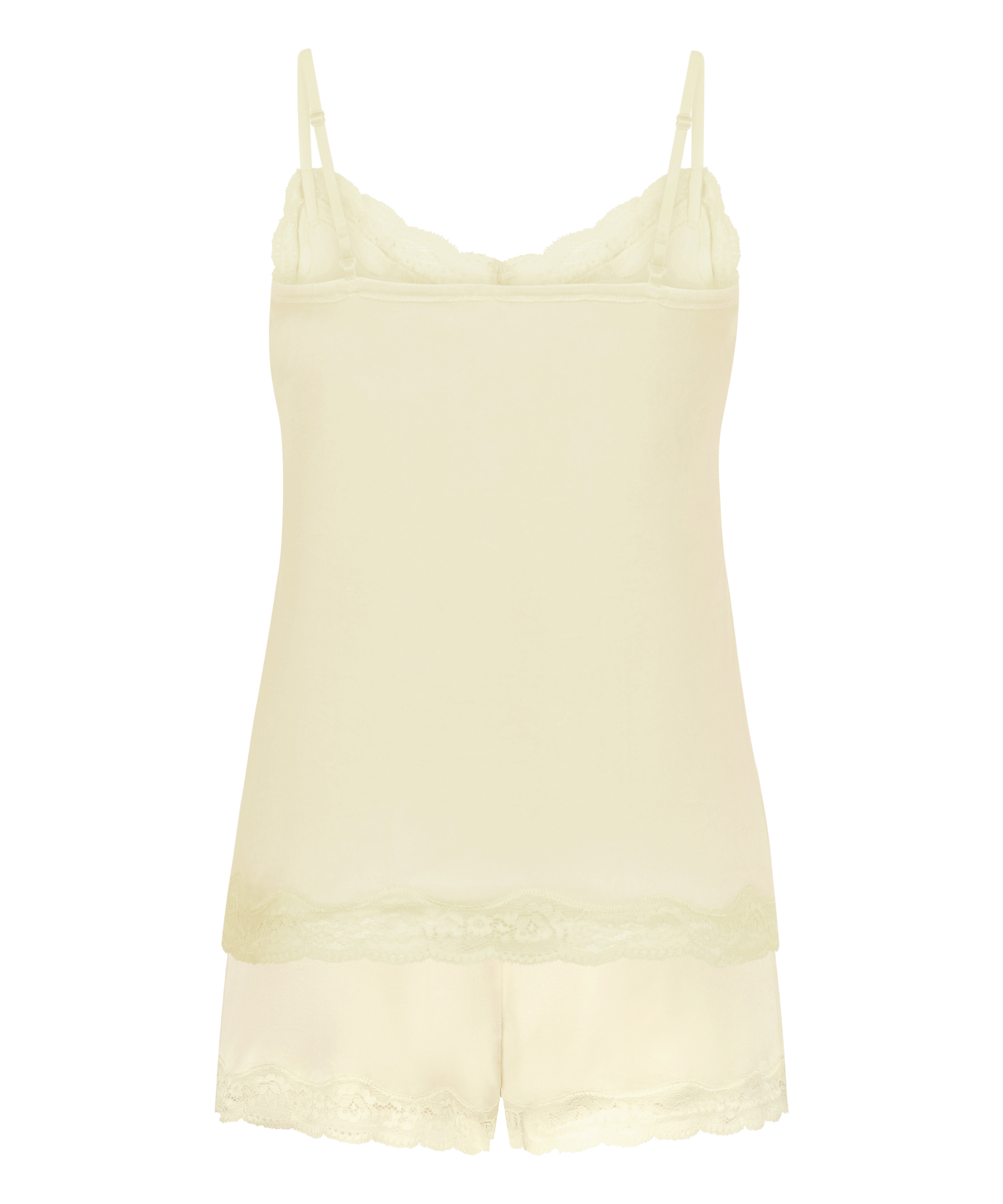 Welurowa piżama, Ż&oacute;łty, main