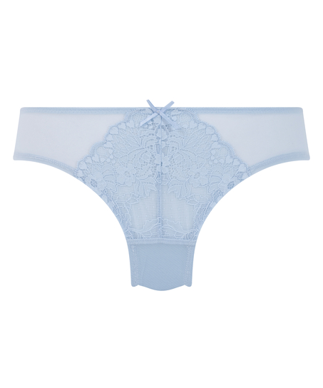 Majtki brazylijskie Cherry, Niebieski