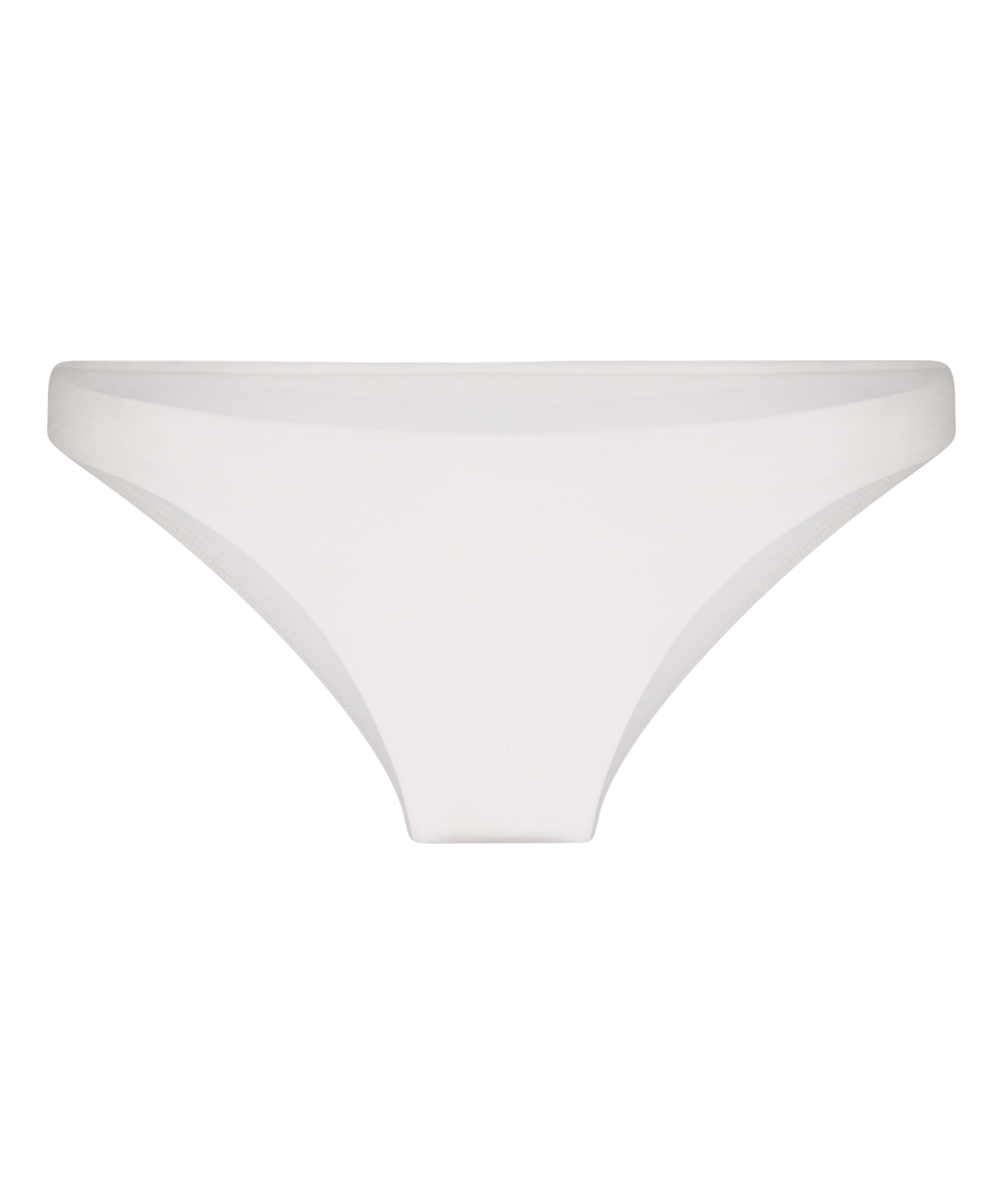 Modelujące Majtki Bikini z Wysokim Stanem Aruba, Biały