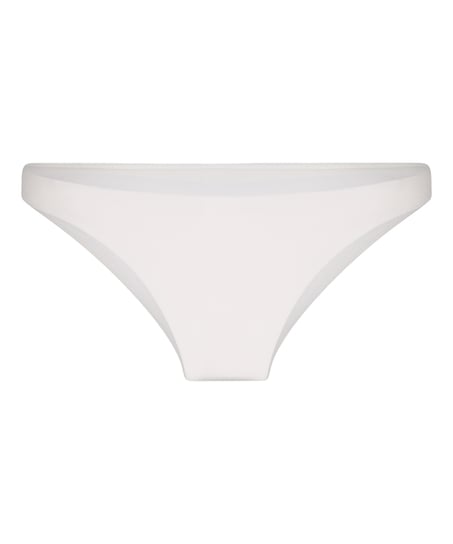 Modelujące Majtki Bikini z Wysokim Stanem Aruba, Biały