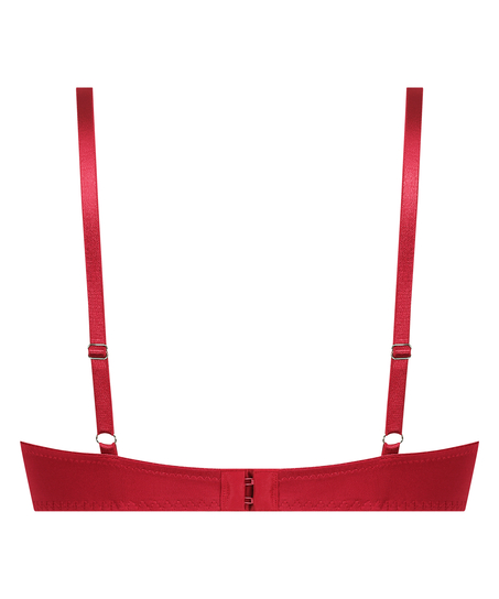 Biustonosz maksymalnie usztywniany z fiszbinami Charlotta, Czerwony