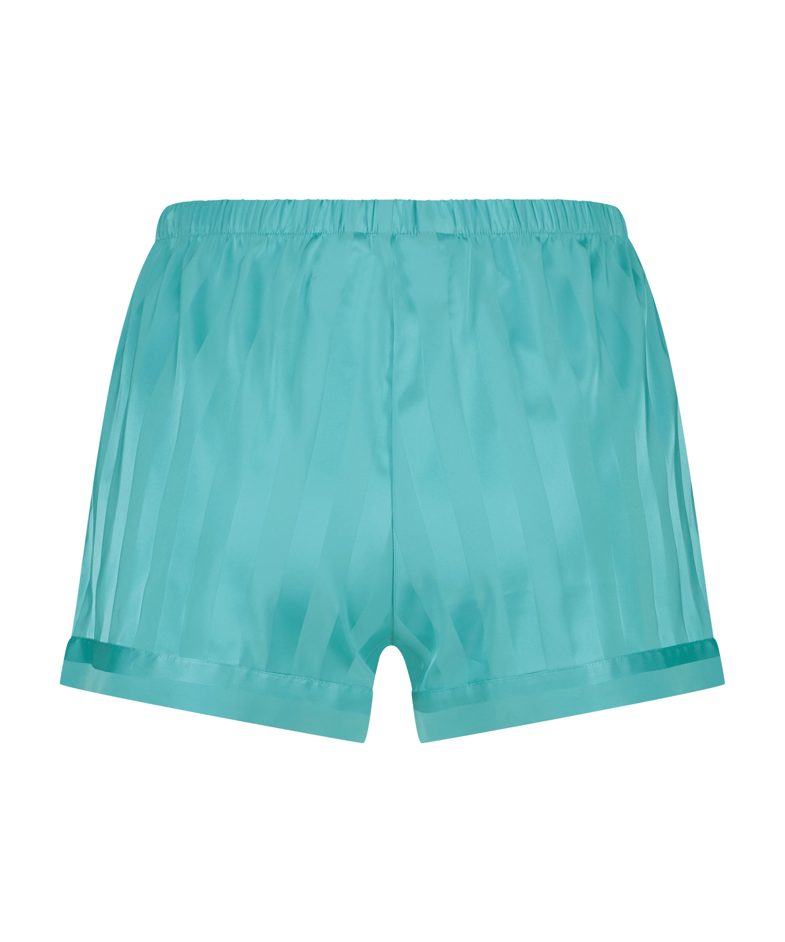 Satin pyjama shorts, Niebieski, main