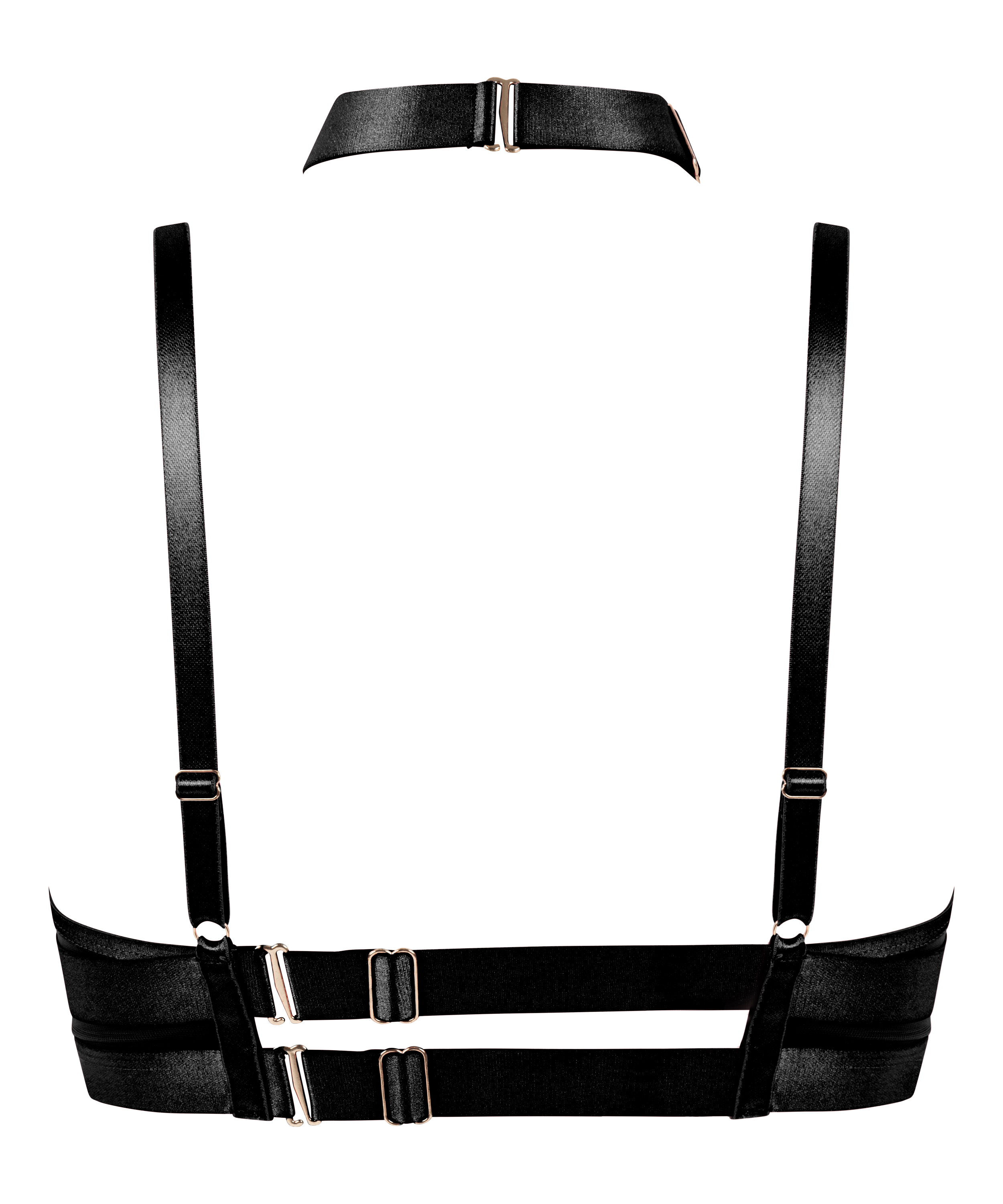 Nieusztywniany biustonosz z fiszbinami Missy, Czarny, main