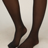 Rajstopy 15 Denier Diamond Backseam, Czarny