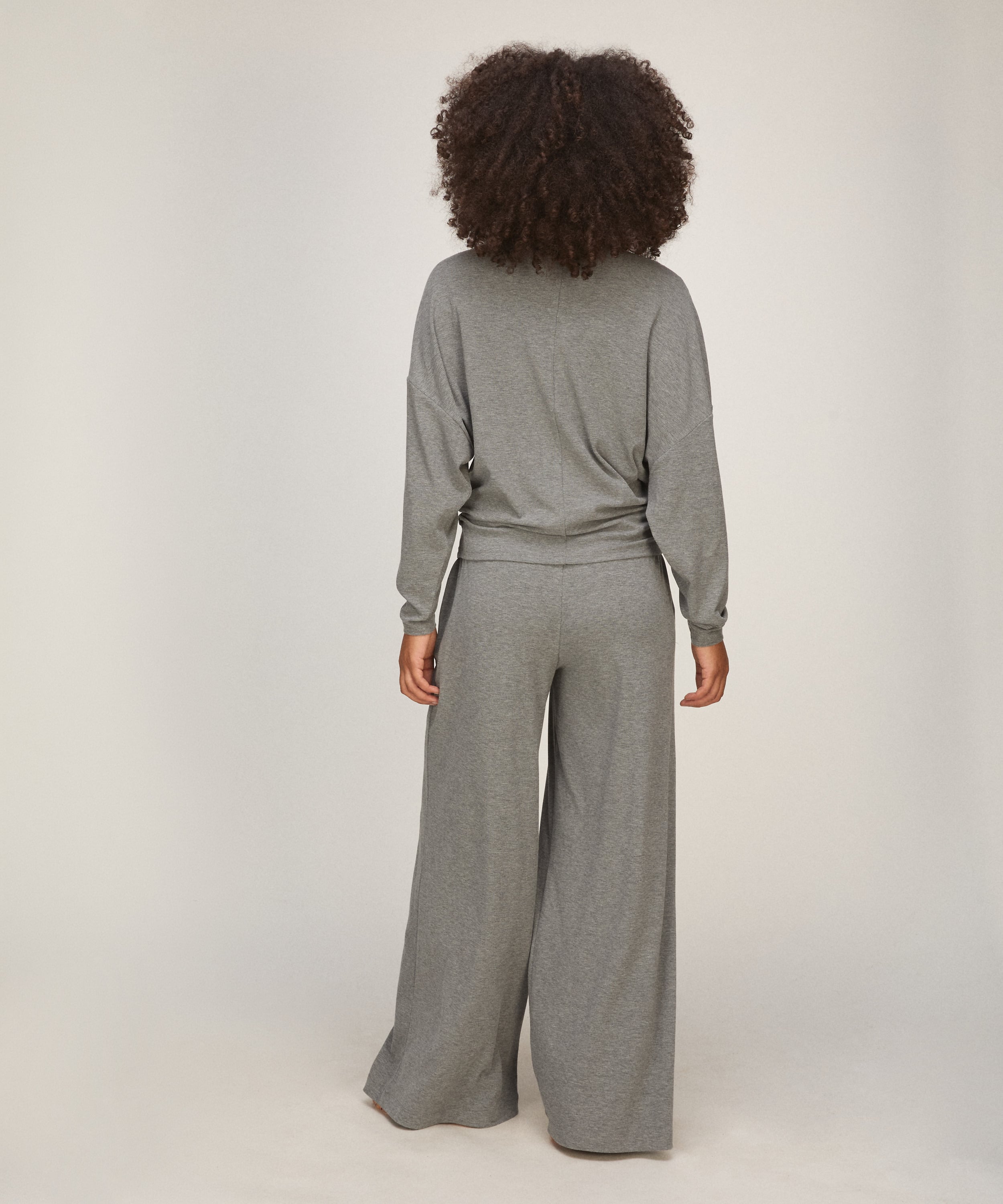 PANT WL PREMIUM RIB JERSEY, Szary, main