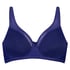Nealie Non-Padded Underwired Minimizer Bra, Niebieski