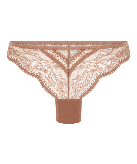 Majtki Cheekini Isabelle, Brązowy