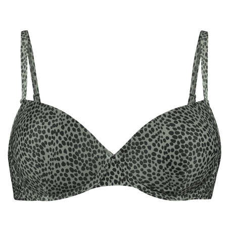 Spot Game padded underwired bikini top, R&oacute;żowy