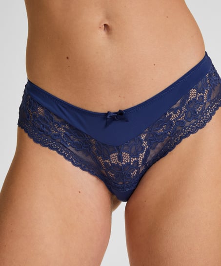 Szorty brazyliany Valencia, Niebieski