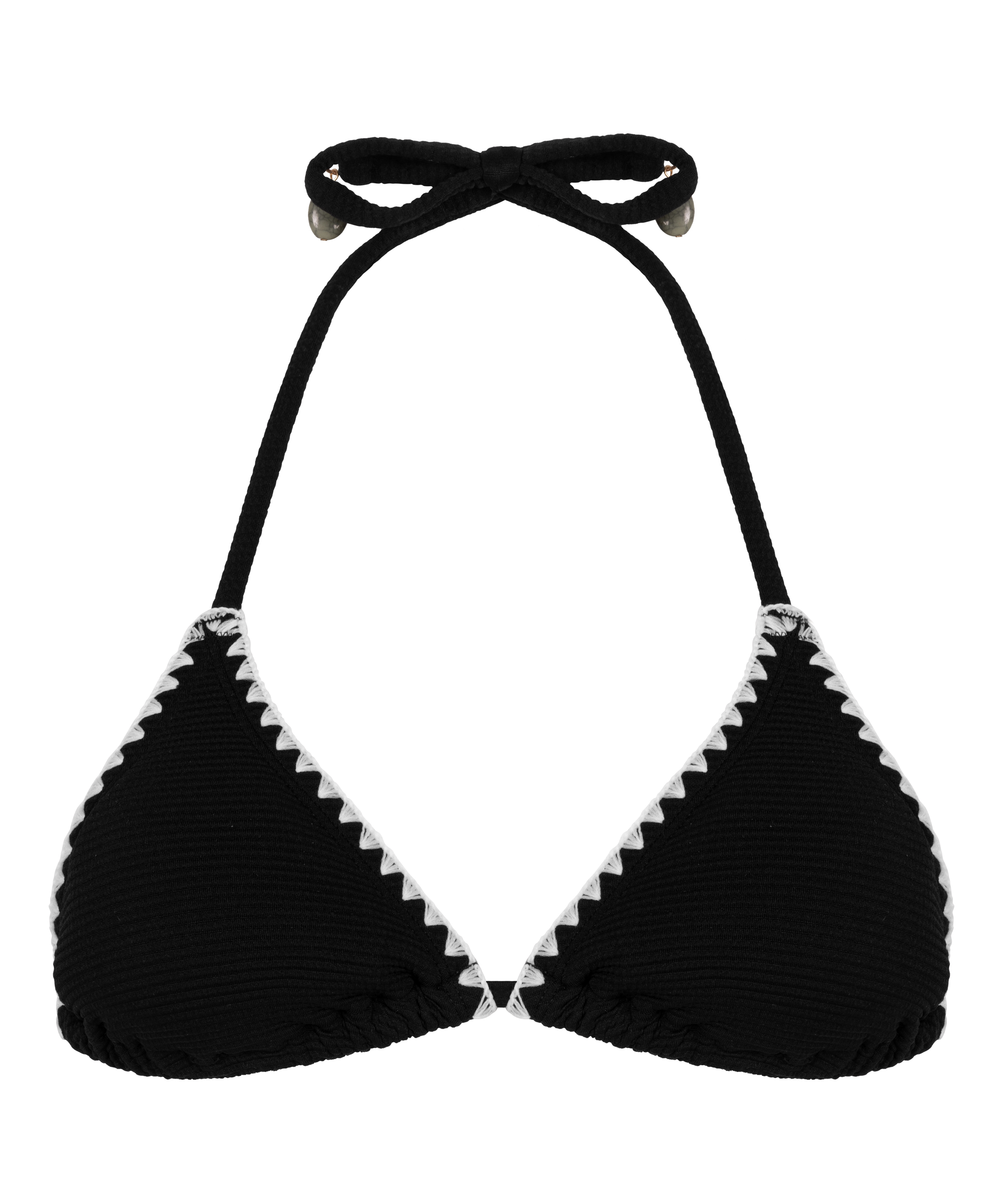 Tr&oacute;jkątna g&oacute;ra od bikini Kenya, Czarny, main