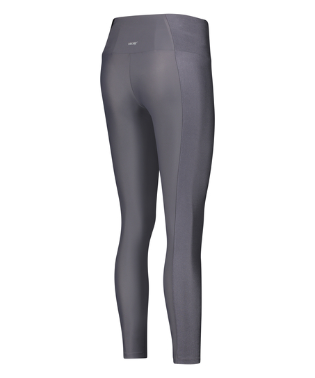 Legginsy sportowe z wysokim stanem HKMX Shine On, Szary