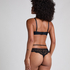 Majtki brazylijskie Joy Fancy Mini, Czarny