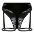Stringi typu suspender Emily, Czarny