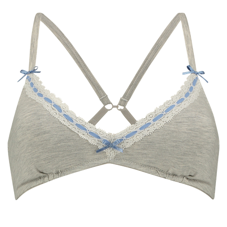 Padded underwired bra Natalie, Szary