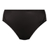 Brazylijskie majtki z wysokim stanem i wycięciem Elle, Czarny
