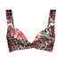 Stanik bikini push-up Animalia Rose, Brązowy