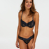 Twiggy Non-Padded Underwired Bra, Niebieski
