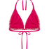Tr&oacute;jkątny top od bikini Cali, R&oacute;żowy