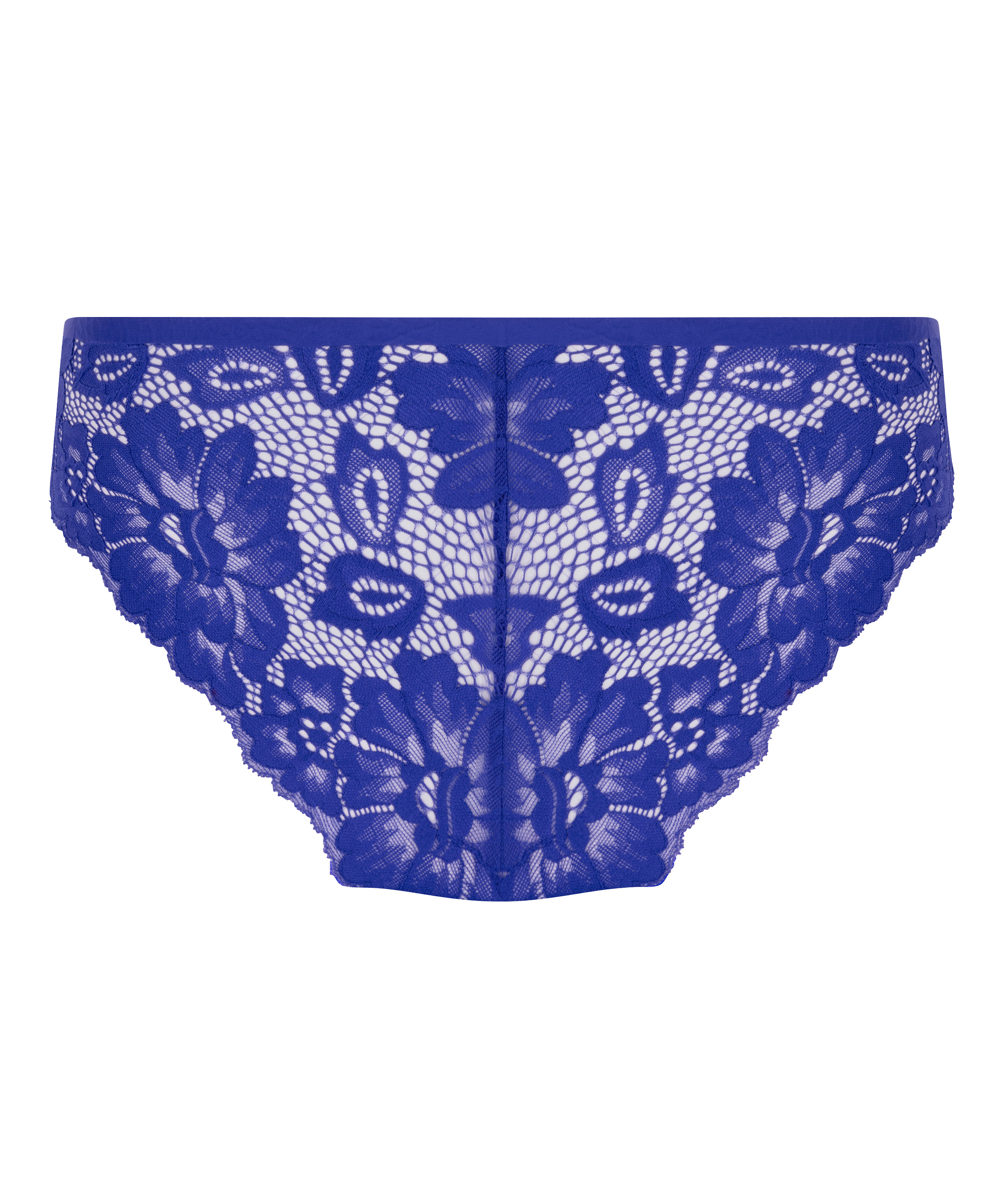Brazyliany Invisible Lace Back, Niebieski, main
