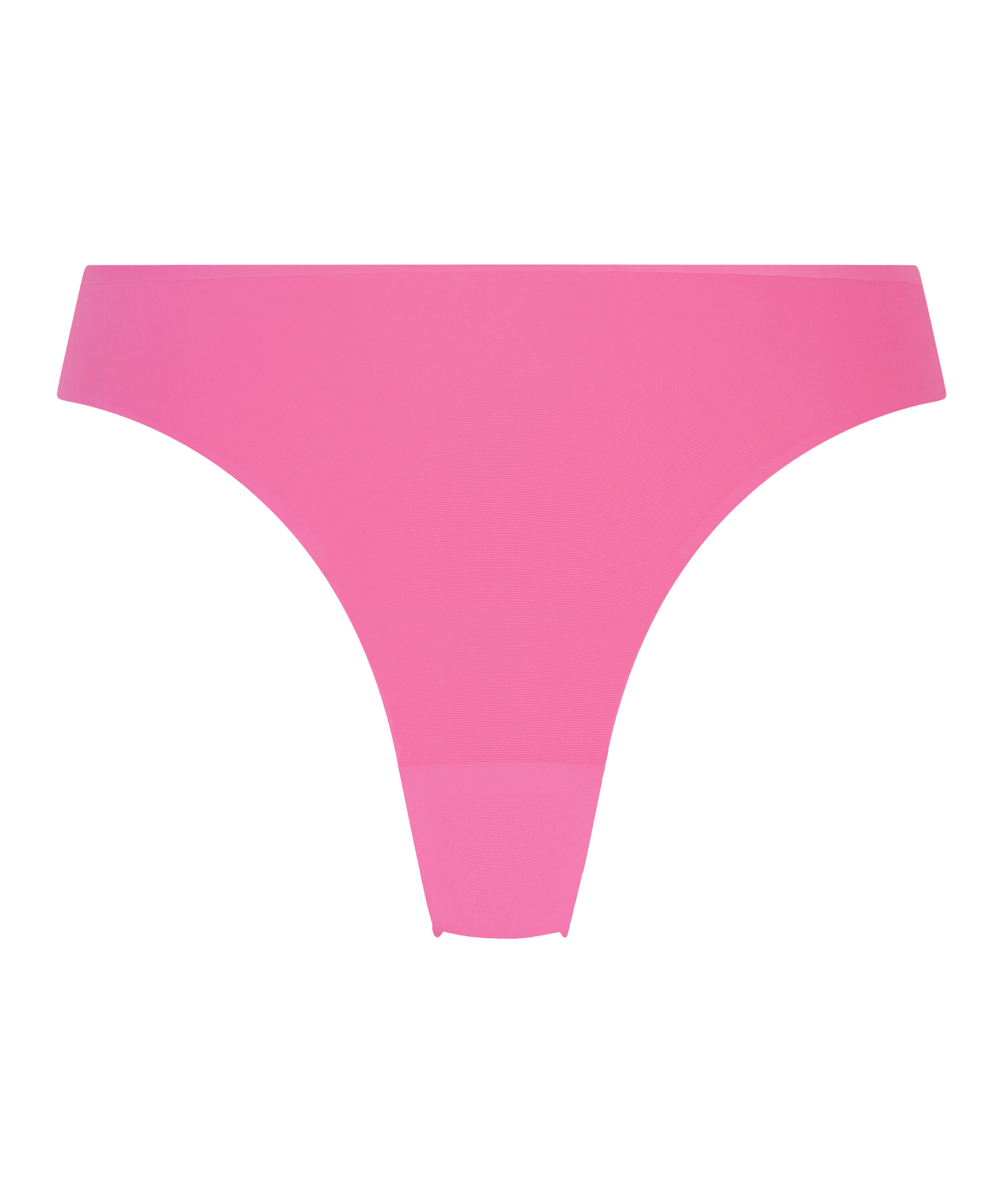 Niewidoczne pod ubraniem stringi z koronkowym tyłem, R&oacute;żowy