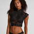 Bralette Amelia, Czarny