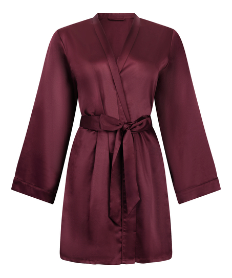 Satynowe kimono, Czerwony